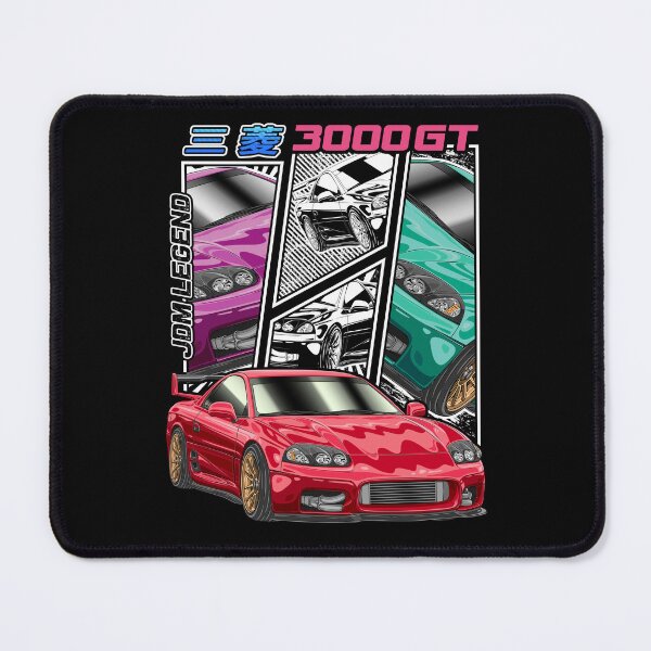 Item preview, Red Mitsubishi 3000GT Comic Style designed and sold by JDM Guyvit.
