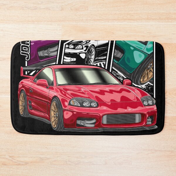 Item preview, Red Mitsubishi 3000GT Comic Style designed and sold by JDM Guyvit.