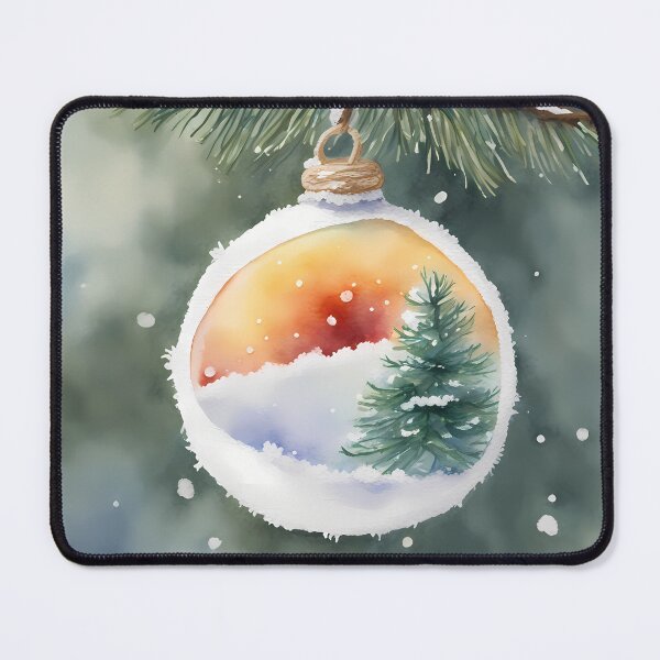 Item preview, Christmas Bauble with Miniature Christmas Tree designed and sold by CalmnessbyChoice.
