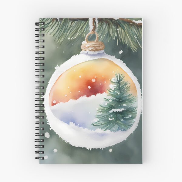 Item preview, Christmas Bauble with Miniature Christmas Tree designed and sold by CalmnessbyChoice.