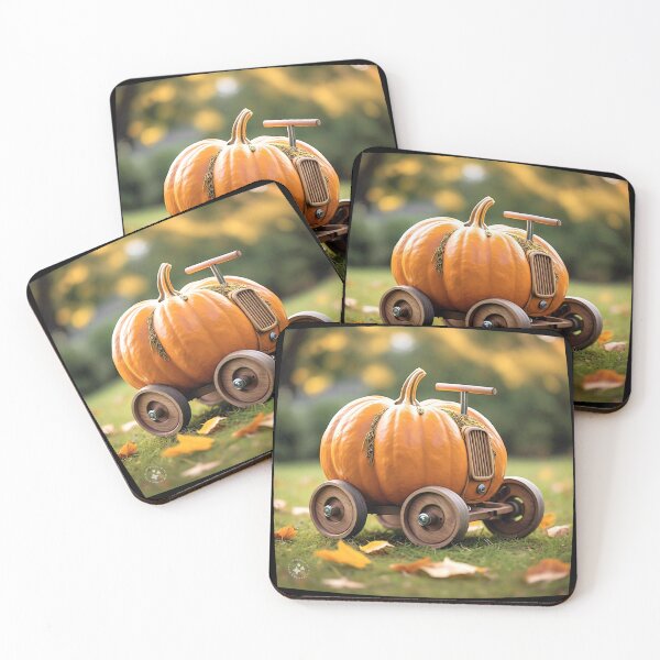 Item preview, coche buggy calabaza 2024 tileartwork designed and sold by tileartwork.