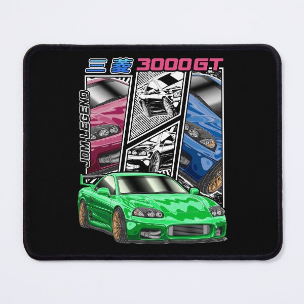 Item preview, Green Mitsubishi 3000GT Comic Style designed and sold by JDM Guyvit.