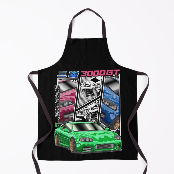 Item preview, Green Mitsubishi 3000GT Comic Style designed and sold by JDM Guyvit.