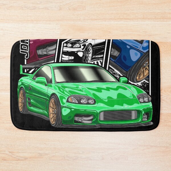 Item preview, Green Mitsubishi 3000GT Comic Style designed and sold by JDM Guyvit.