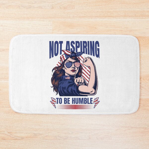 Item preview, Kamala Harris Not Aspiring to Be Humble Feminism Quote  designed and sold by NexaArts.