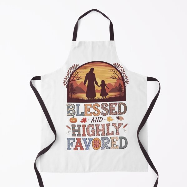 Item preview, "HIGHLY FAVORED". Blessed and highly favored.Highly favored scripture designed and sold by Obinne.