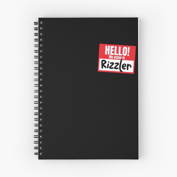 Item preview, Hello My Name Is Rizzler Funny Nametag Rizzler Gear designed and sold by DynamicDesign.