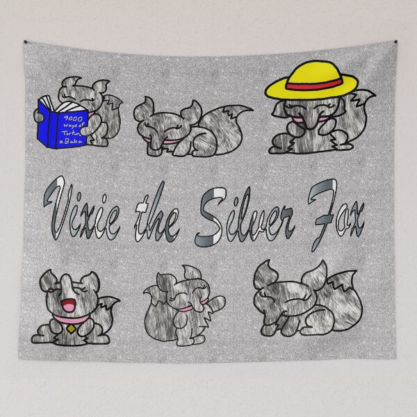 Item preview, Vixie the Silver Fox designed and sold by Bur3kwa-25.