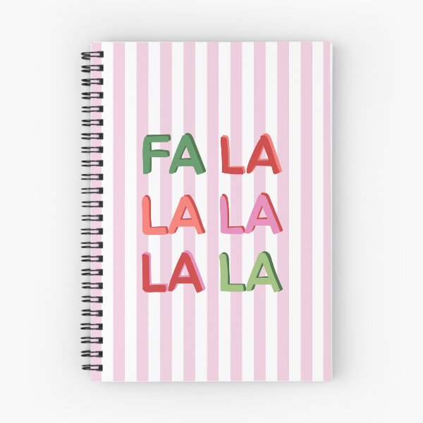 Item preview, Fa La La - Christmas Typography designed and sold by vivdesign.