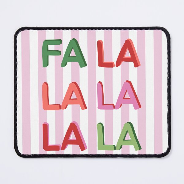 Item preview, Fa La La - Christmas Typography designed and sold by vivdesign.
