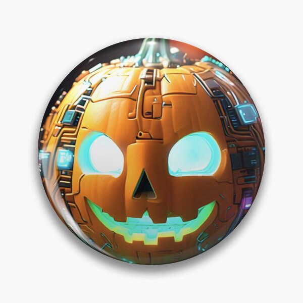 Item preview, microchip pumpkin 2024 tileartwork designed and sold by tileartwork.