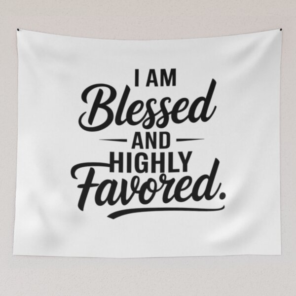 Item preview, I Am Blessed And Highly Favored  designed and sold by Obinne.