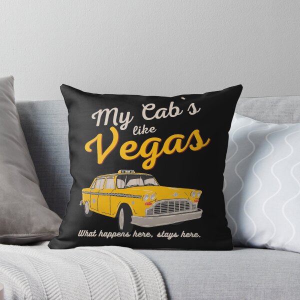 Item preview, My Cab`s  Like Vegas. Retro Cab Driver Humor designed and sold by Anniko Art Studio.