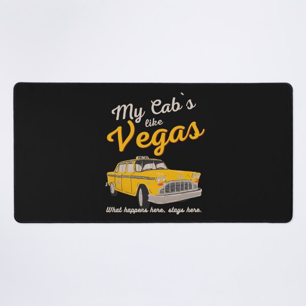 Item preview, My Cab`s  Like Vegas. Retro Cab Driver Humor designed and sold by Anniko Art Studio.