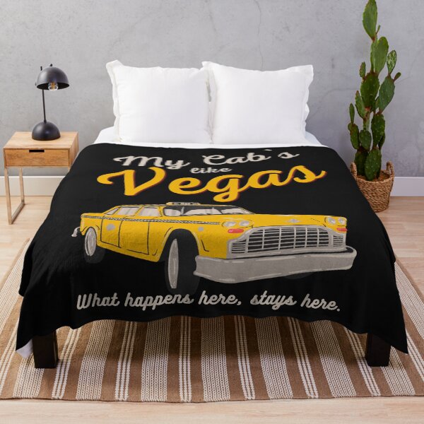 Item preview, My Cab`s  Like Vegas. Retro Cab Driver Humor designed and sold by Anniko Art Studio.