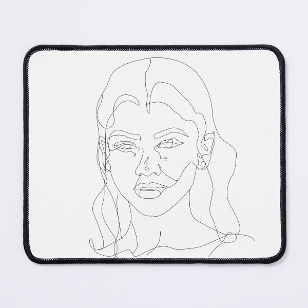 Item preview, Zendaya Line Art designed and sold by SoluxStudios.