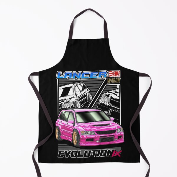 Item preview, Pink Mitsubishi Lancer Evo9 Wagon Comic Style designed and sold by JDM Guyvit.