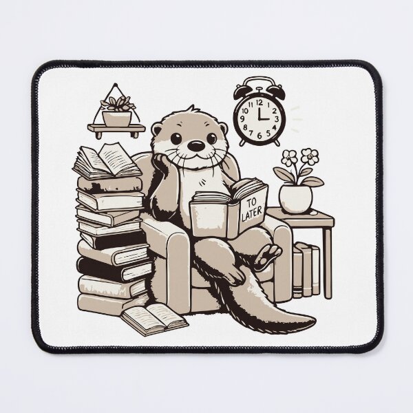 Item preview, I have a book on how to fix procrastination... I’ll read it tomorrow. designed and sold by Mirosi-S.