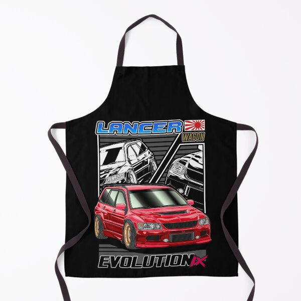Item preview, Red Mitsubishi Lancer Evo9 Wagon Comic Style designed and sold by JDM Guyvit.