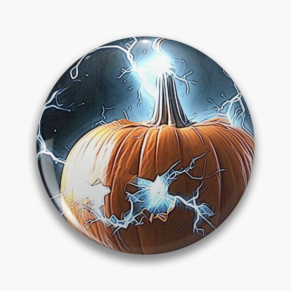 Item preview, electric pumpkin 2024 tileartwork designed and sold by tileartwork.