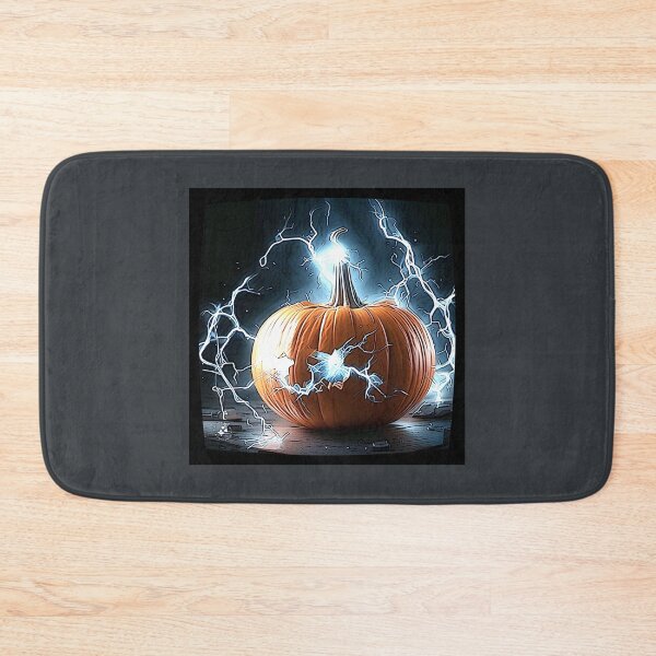Item preview, electric pumpkin 2024 tileartwork designed and sold by tileartwork.