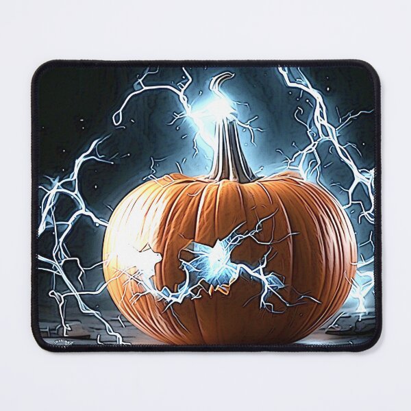 Item preview, electric pumpkin 2024 tileartwork designed and sold by tileartwork.