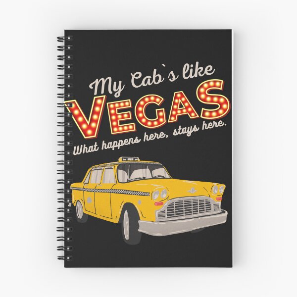 Item preview, My Cab`s like Vegas. Funny Retro Style. designed and sold by Anniko Art Studio.