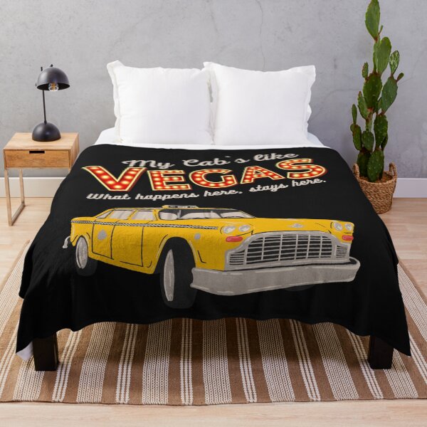 Item preview, My Cab`s like Vegas. Funny Retro Style. designed and sold by Anniko Art Studio.