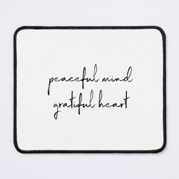 Item preview, Calm thankful quote designed and sold by Chantelle Flores.