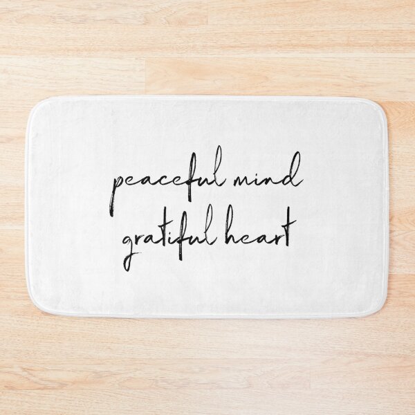 Item preview, Calm thankful quote designed and sold by Chantelle Flores.