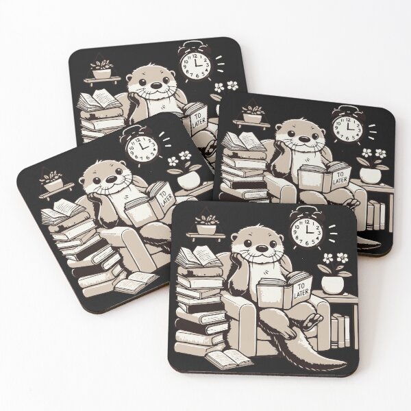 Item preview, I have a book on how to fix procrastination... I’ll read it tomorrow. designed and sold by Mirosi-S.