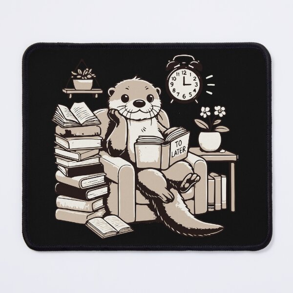Item preview, I have a book on how to fix procrastination... I’ll read it tomorrow. designed and sold by Mirosi-S.