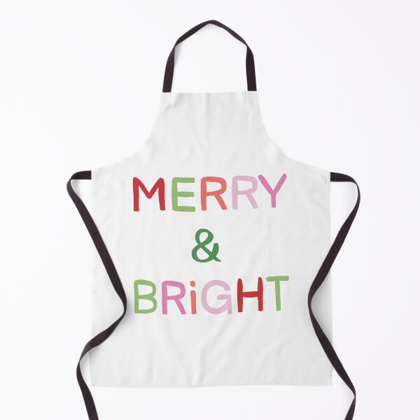 Item preview, Merry and Bright Christmas Typography designed and sold by vivdesign.