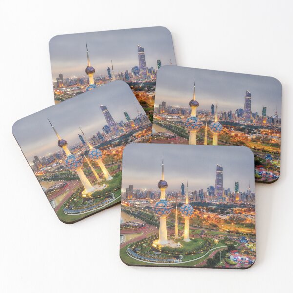 Item preview, Kuwait Tower City Skyline designed and sold by skalihm.