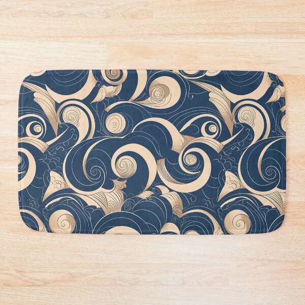 Item preview, Minimalist Swirling Storm: Clean and Dynamic Design designed and sold by Windy-market.