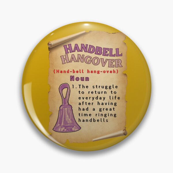 Item preview, Handbell Hangover designed and sold by CelticClapper.
