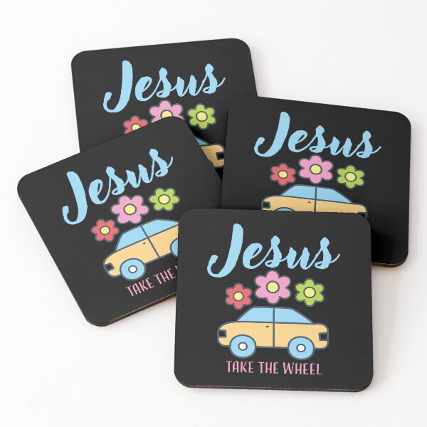 Item preview, Jesus Take The Wheel  designed and sold by CrossCrafted.