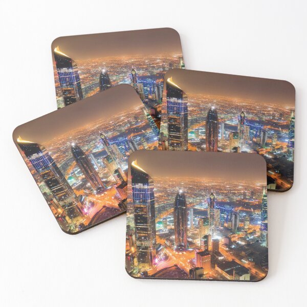 Item preview, Kuwait Tower at night designed and sold by skalihm.
