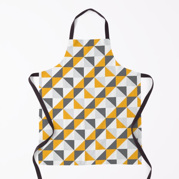 Item preview, Yellow and Grey geometric pattern designed and sold by RuthB-Design.