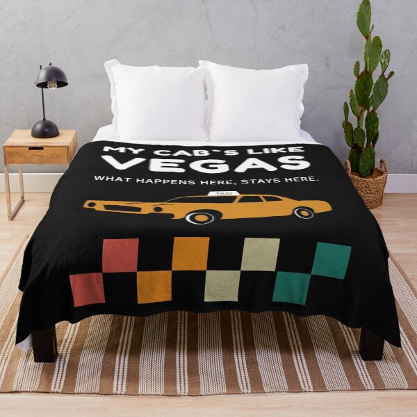 Item preview, My Cab`s Like Vegas. What Happens Here, Stays Here. Vegas Cab Humor Retro Taxi Driver designed and sold by Anniko Art Studio.