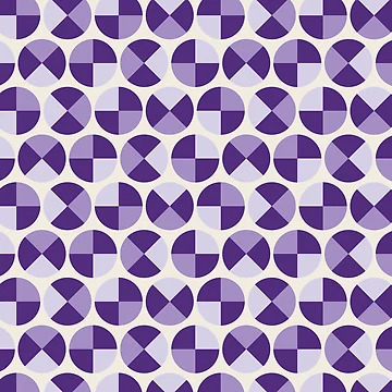 Artwork thumbnail, Purple circle pattern by RuthB-Design