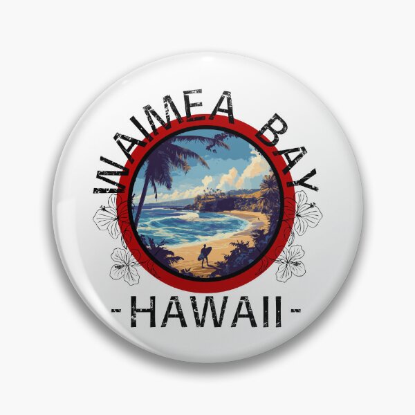 Item preview, Waimea Bay - Hawaii (with Black Lettering) designed and sold by VelvetRoom.