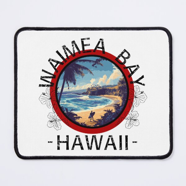 Item preview, Waimea Bay - Hawaii (with Black Lettering) designed and sold by VelvetRoom.