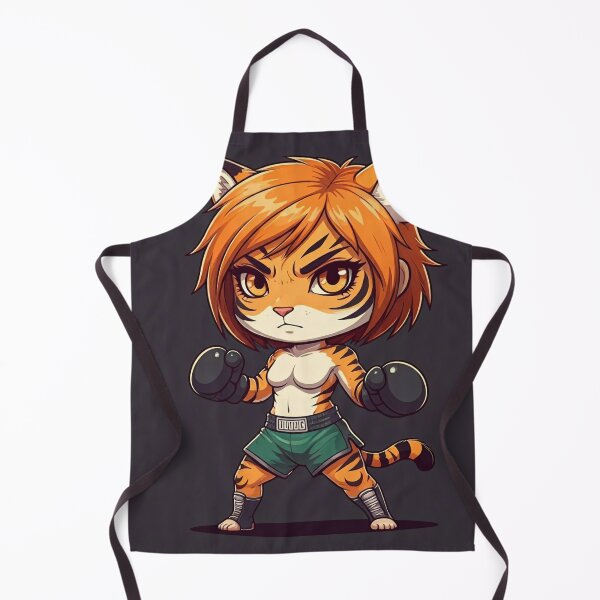 Item preview, Fierce Feline Fighter designed and sold by ZenOfAIarts.