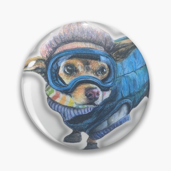 Item preview, Winter fashinista dog designed and sold by Netkush.