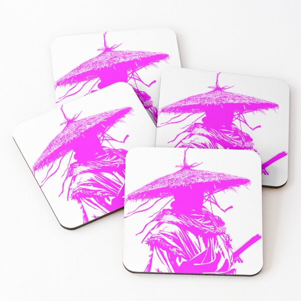 Item preview, Samurai Silhouette: Warrior Against the Horizon designed and sold by GrizzlyCollective.