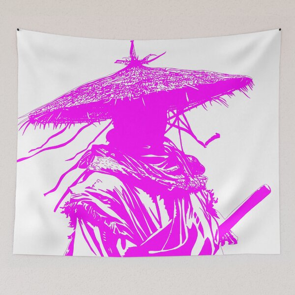 Item preview, Samurai Silhouette: Warrior Against the Horizon designed and sold by GrizzlyCollective.