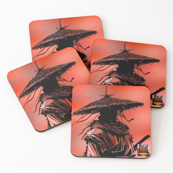 Item preview, The Silent Samurai Silhouette at Dusk designed and sold by GrizzlyCollective.