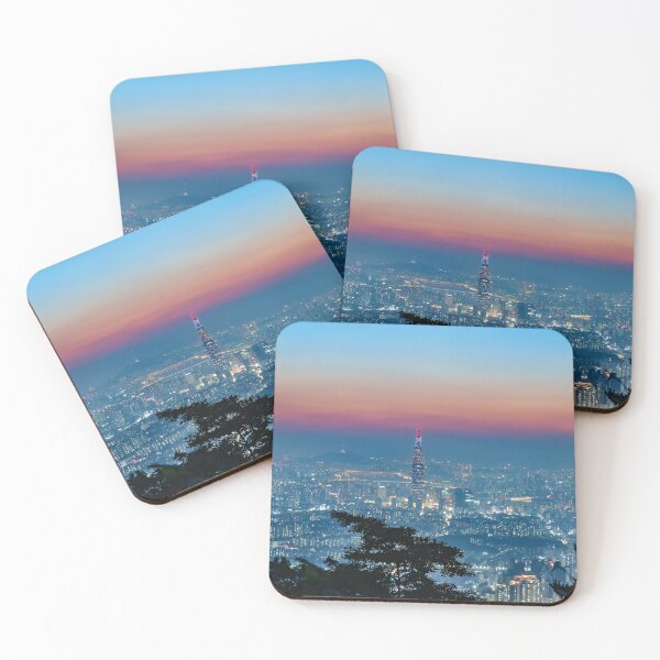 Item preview, night view in Seoul, Korea designed and sold by skalihm.