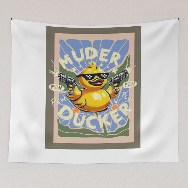 Item preview, PEW PEW MADAFAKAS! DUCK Classic T-Shirt designed and sold by inkfluenceart.